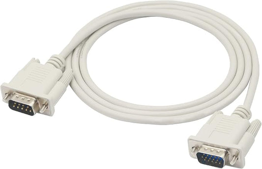 PNGKNYOCN 4.5 Feet DB 9 Pin Male to VGA 15 Pin Male Adapter Cable, RS232 to VGA - Image 2