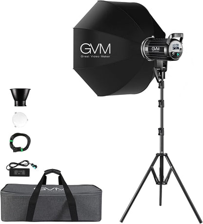 Bi-Color LED Video Light, GVM 200W Photography Lighting by GVMGreatVideoMaker