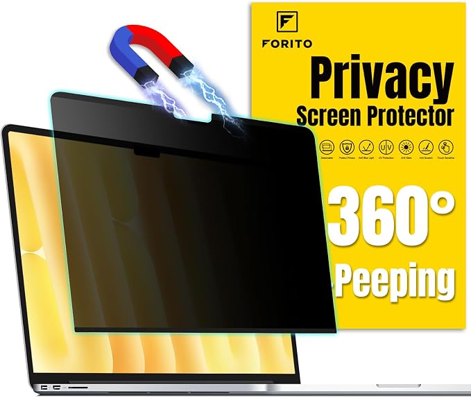 F FORITO Magnetic Privacy Screen Protector Compatible by FFORITO
