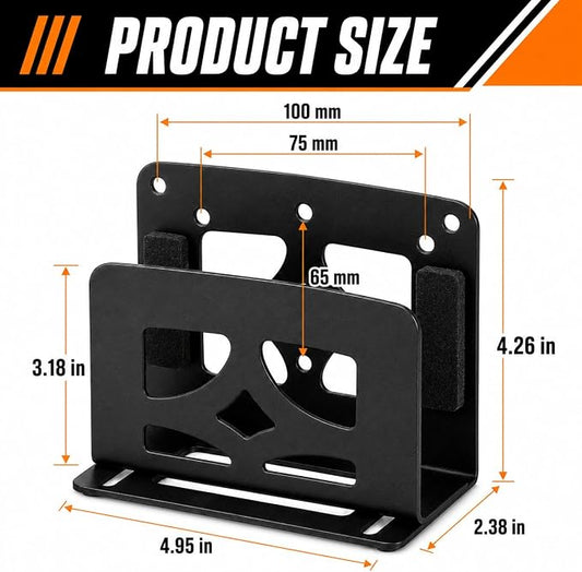 Adjustable Small Device Wall Mount, Metal Cable Box Mount or VESA Mount Holder - Image 2