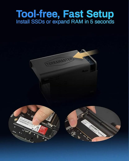 TERRAMASTER F6-424 NAS Storage 6Bay - Image 5