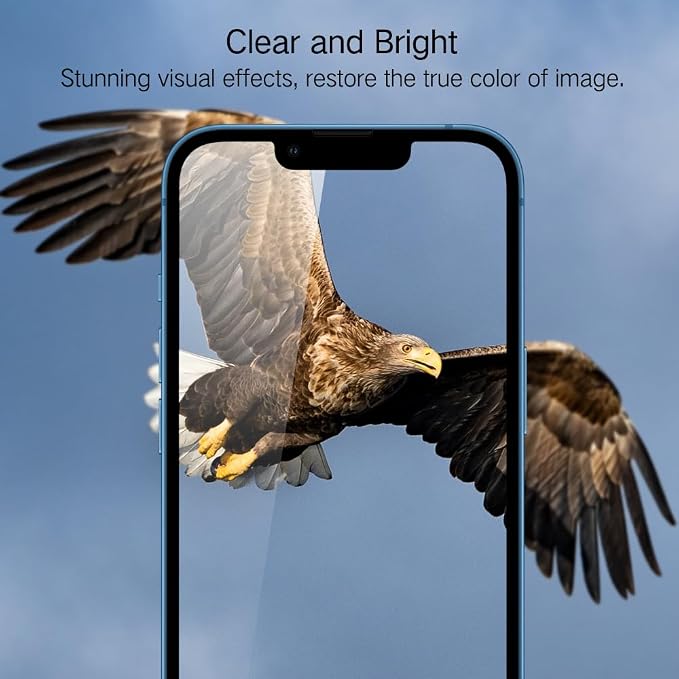 PERFECTSIGHT 2 Pack Anti Blue Light Screen Protector Compatible - Image 7