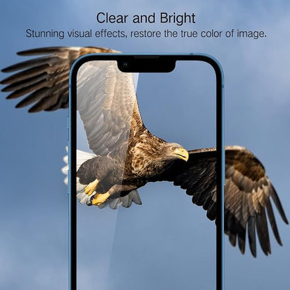 PERFECTSIGHT 2 Pack Anti Blue Light Screen Protector Compatible - Image 7