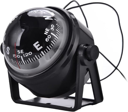 VGEBY Marine Navigation Compass, High Precision LED Marine Digital Car Mount - Image 9