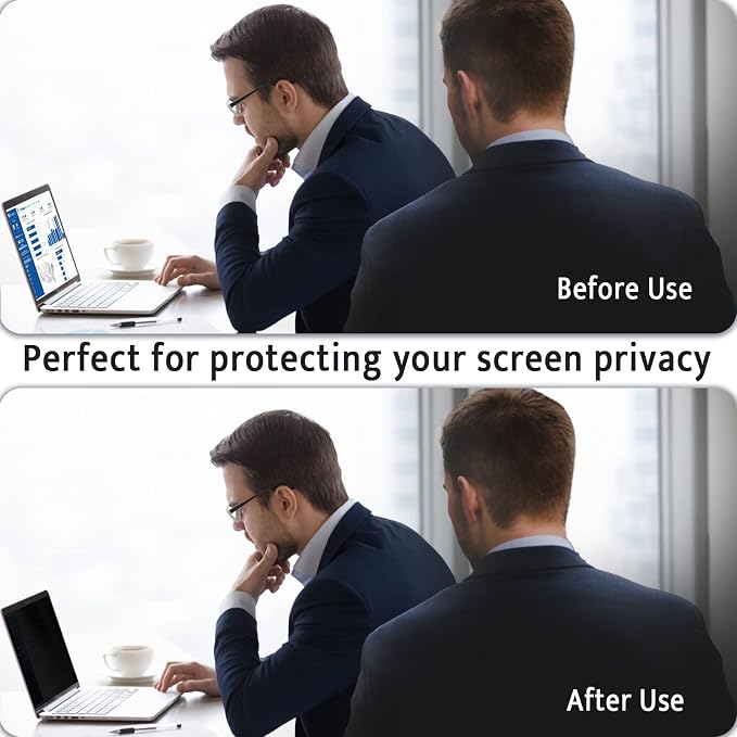 Magnetic Privacy Screen for MacBook Pro 13 Inch, Removable Anti Blue Light - Image 4