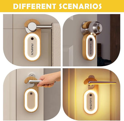 2-Pack Hotel Door Sign Night Light - Image 6