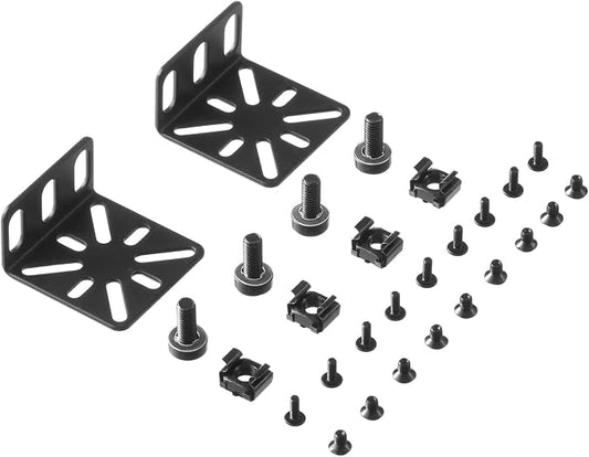 Rack Mount Kit for 17.3 inch Switches, Adjustable Rack Ears for Buffalo Tech by PhyinLan