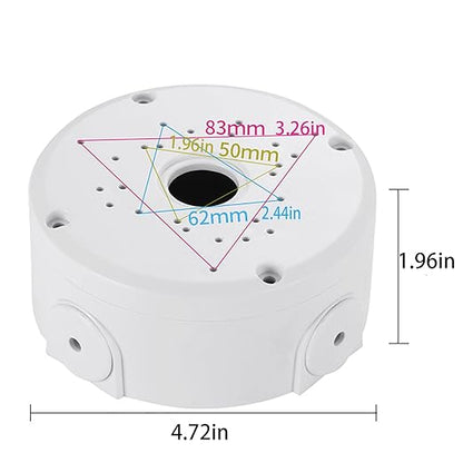 Universal Bullet Security Camera Junction Box Mount Bracket Plastic Rainproof - Image 7