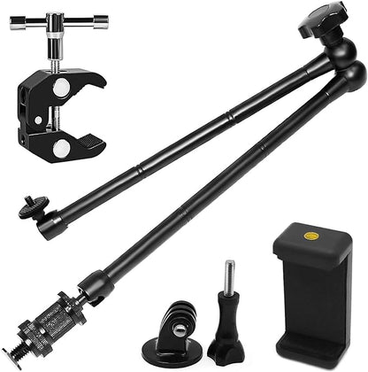 Camera Magic Arm articulating arm- 20 Inch Metal Adjustable Friction by Niewalda