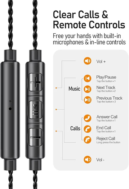 Vibes 201MC Wired Earbuds in Ear Headphones - Image 6