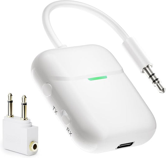 Nulaxy Air in-Flight Bluetooth Wireless Audio Transmitter Receiver by Nulaxy