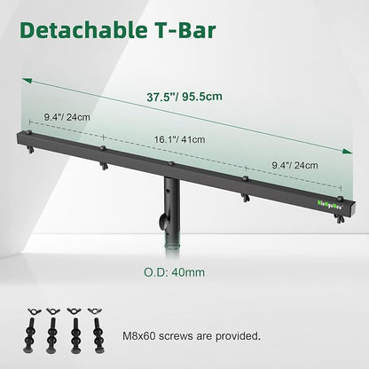 Dj Light Stand Metal T-Bar Stage Stand - Image 4