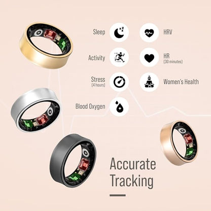 Herz P1 Smart Ring for Women & Men - Image 6