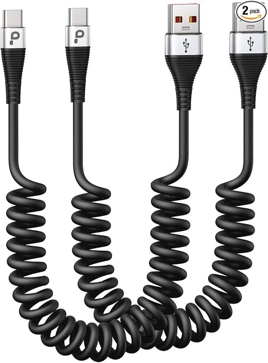 USB C Cable Fast Charging, USB-C Charging Cable Compatible by PRAKIE
