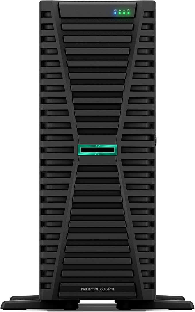 Hewlett Packard Enterprise ProLiant ML350 Gen11 Tower Server w/one Intel Xeon by HewlettPackardEnterprise