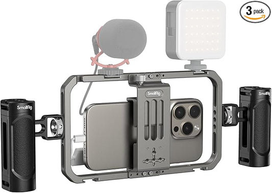 SmallRig Universal Phone Cage, Smartphone Video Rig Kit by SmallRig