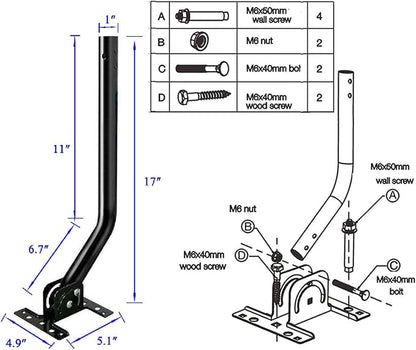 SignalPlus Outdoor 2x2 MIMO Directional WiFi Antennas Long Range 2.4GHz/ 5.8GHz - Image 6