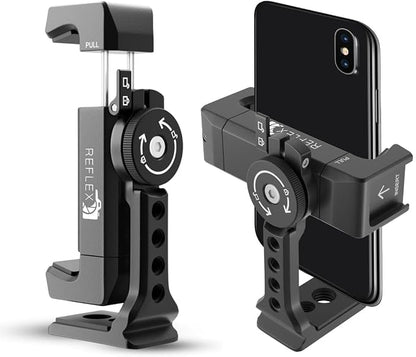 REFLEX CAMERA Metal Mobile Phone Tripod Mount, 360° Rotatable by ReflexCamera