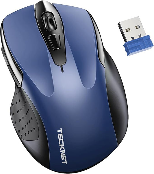 TECKNET Wireless Mouse for Laptop, Silent Mouse Quiet Click, Computer Mice by Tecknet