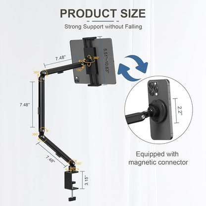 Tablet Stand Holder, Foldable iPad Holder Arm - Image 4