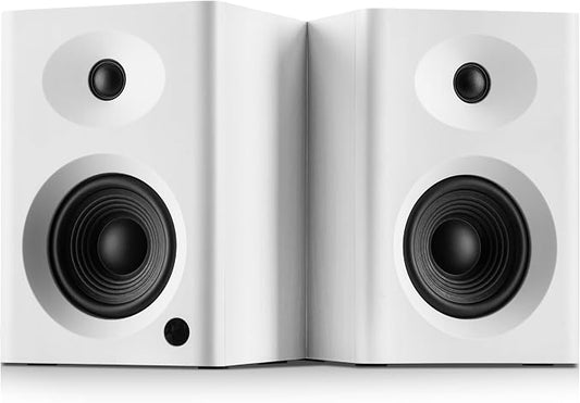 Bookshelf Speakers with Deep Bass, 80W Peak Output Small HiFi Gaming Computer by NSYAudio