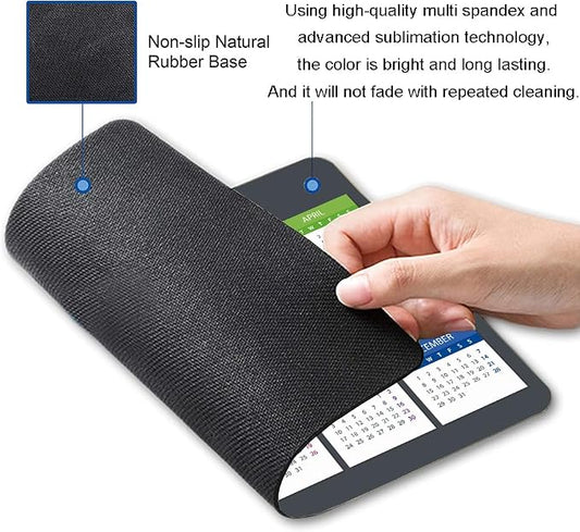 Mouse Pad, Premium-Textured Mouse Mat, Non-Slip Rubber Base Mousepad - Image 2