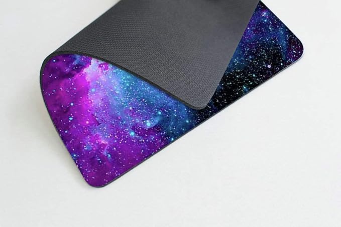 Galaxy Nebula Universe Space Mouse pad Customized Mousepad Non-Slip Rubber Base - Image 3