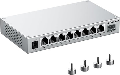 SODOLA 8-Port 2.5Gb Web Managed Switch by SODOLAPoENETWORKS