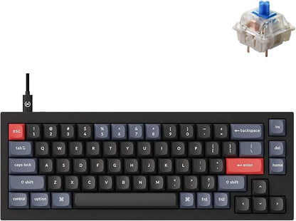 Keychron Q2 Wired Custom Mechanical Keyboard, QMK/VIA Programmable Macro by Keychron