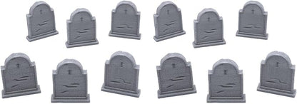 EnderToys Mausoleum Graveyard Tombstones, 3D Printed Tabletop RPG Scenery and - Image 5