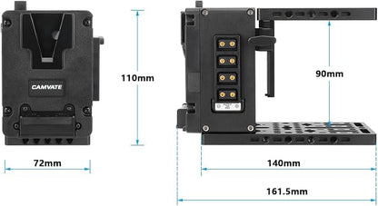 CAMVATE Height-Adjustable Camera Cage Expansion Module-3772 - Image 5