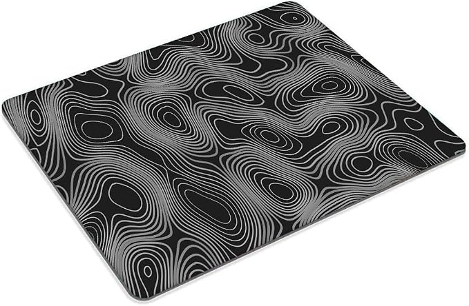 Topographic Mouse pad Customized Mousepad Non-Slip Rubber Base Mouse Pads - Image 2