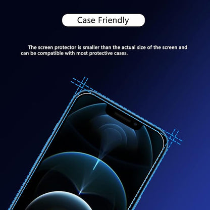 Blue Light Screen Protector for iPhone 12 Mini, Eye Protection Tempered Glass - Image 6