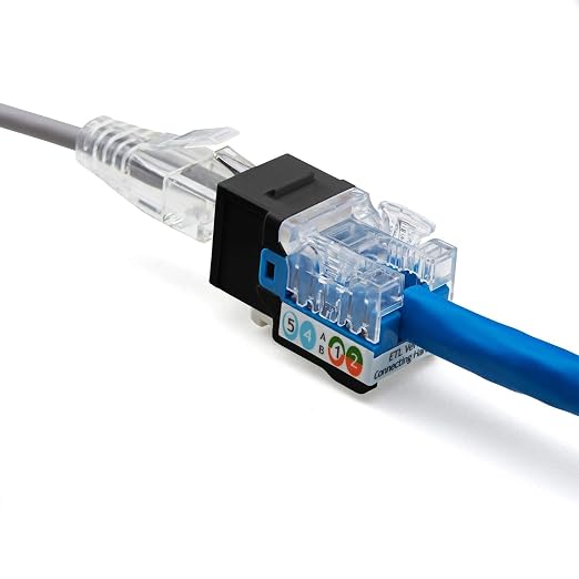 trueCABLE Cat6 Keystone Jack, Unshielded, 90 Degree Punch-Down, PoE++ 100W - Image 7