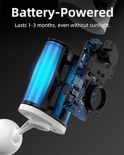VIRTAVO Wireless Solar Security Camera Outdoor, 2K Starlight Color Night Vision - Image 4