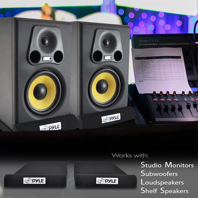 Pyle Sound Dampening Speaker Riser Foam - Image 7