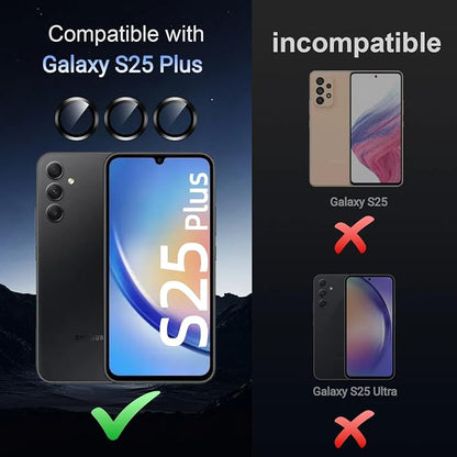 Korecase for Galaxy S25 Plus Camera Lens Protector, 9H Tempered Glass Anti - Image 2