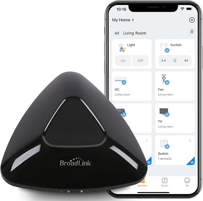 Broadlink RM MAX Smart Home Hub, Wi-Fi & BLE Universal Remote by BroadlinkOnline