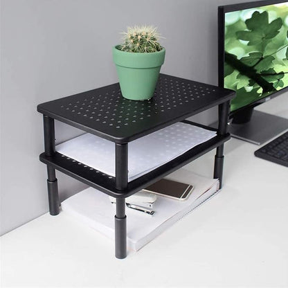 Bracwiser Monitor Stand Riser, 3 Level Height Adjustable Desktop monitor stand - Image 3