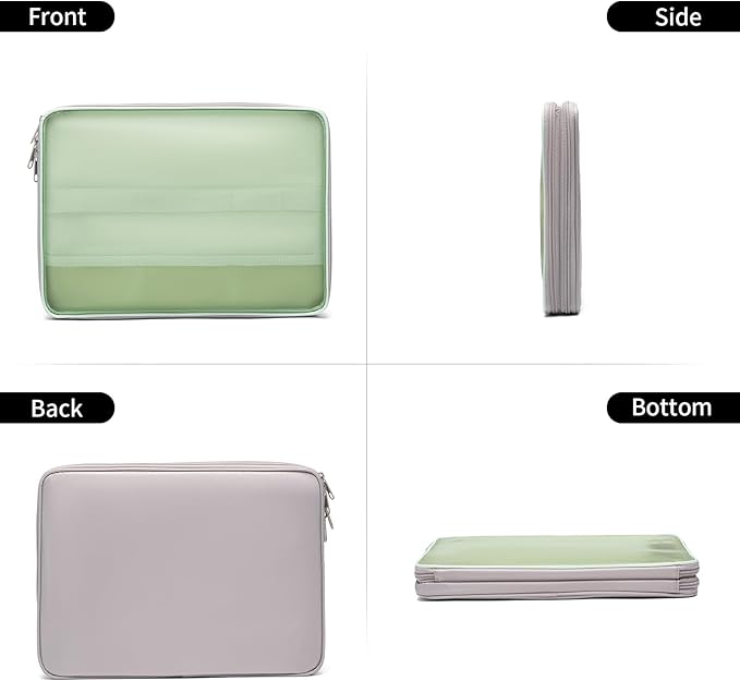 CONMOTO Laptop Case Sleeve, 13 inch 15inch Computer Carrying Bag Laptop Sleeve - Image 6