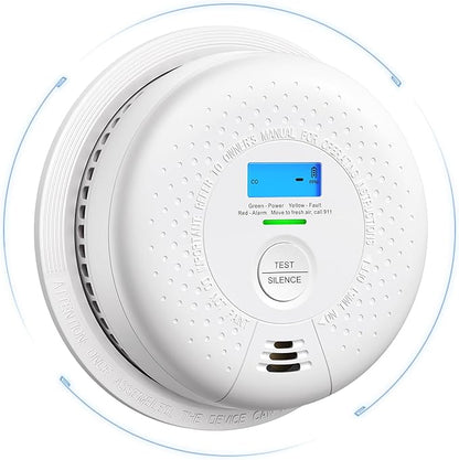 X-Sense Smoke and Carbon Monoxide Detector Combo, Wireless Interconnected by X-Sense