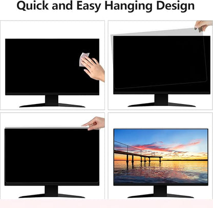 2 Pack Computer Privacy Screen Shield Compatible - Image 2
