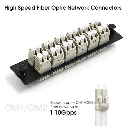 12 Duplex LC/MM Fiber Patch Panel - Image 5