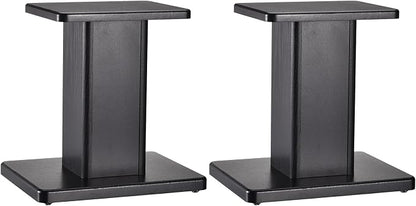 MECCANIXITY Wood Speaker Stands, 2 Pack 11.8 Inch Universal Speaker Stand by MECCANIXITY