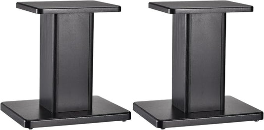 MECCANIXITY Wood Speaker Stands, 2 Pack 11.8 Inch Universal Speaker Stand by MECCANIXITY