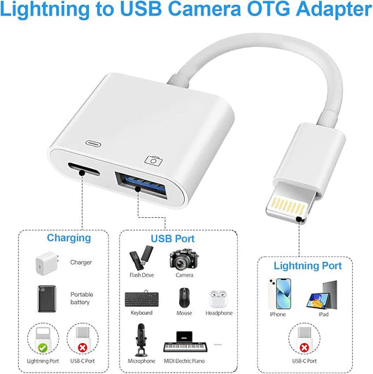 Lightning to USB Camera Adapter - Image 2