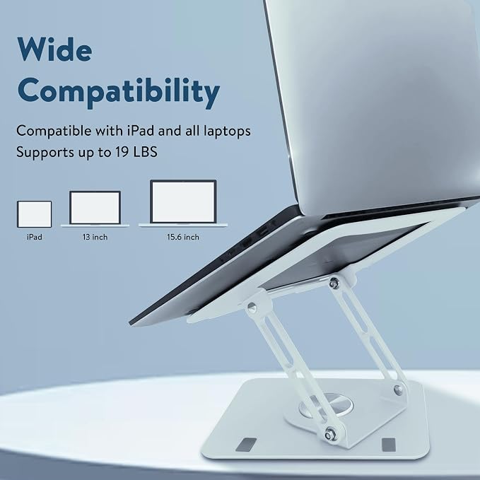 Uncaged Ergonomics Swivel Laptop Stand - Image 6