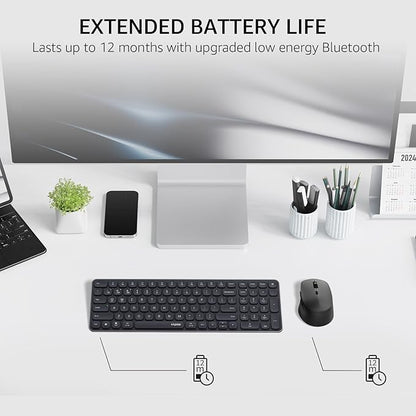Rapoo 9360M Wireless Keyboard and Mouse Combo, Blade-Series E9310M 99-Key - Image 5