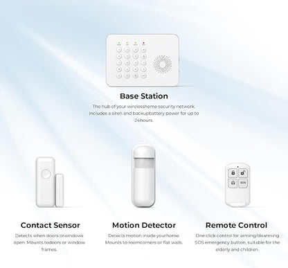 Wireless Home Security System WiFi/4G Home Alarm System - Image 2