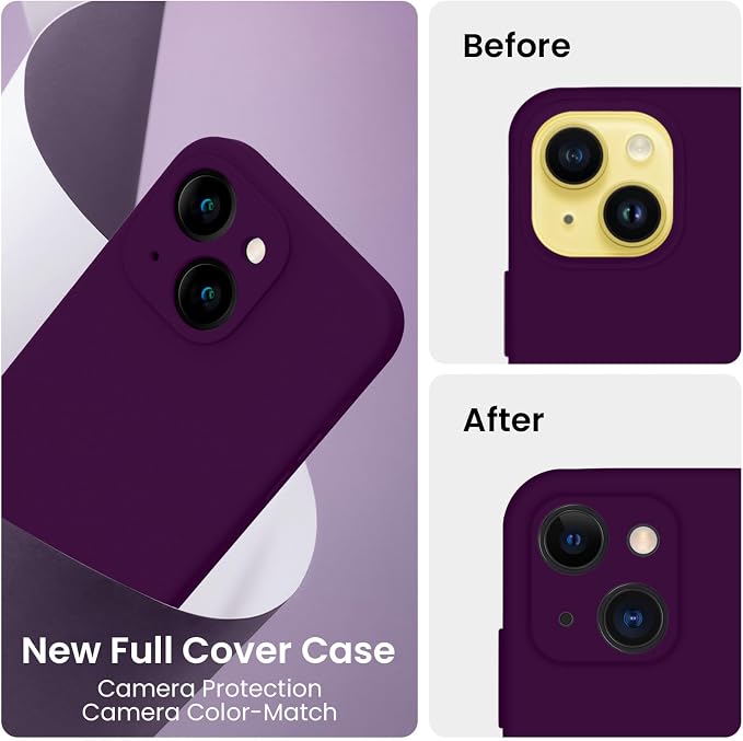 FireNova Designed for iPhone 14 Case, Silicone Upgraded Phone Case with - Image 3